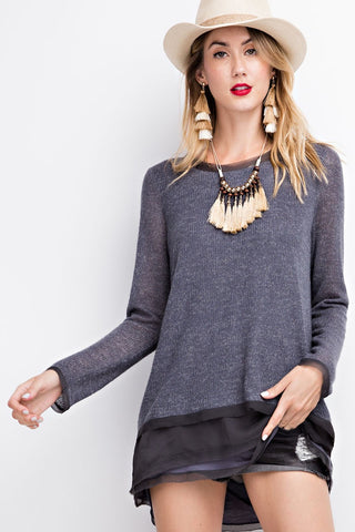 Chiffon in That Sweater