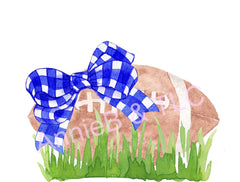 Football Bow Design